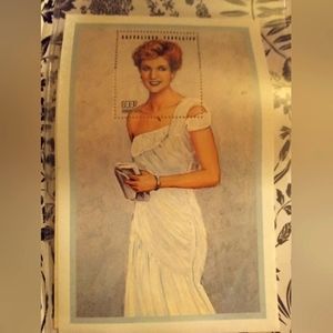 Princess Diana Collectable Stamp